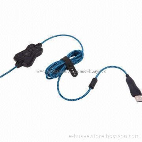 Glittering Gaming Headset with 7.1 Surround Sound Channels, 20Hz to 20kHz Frequency Range